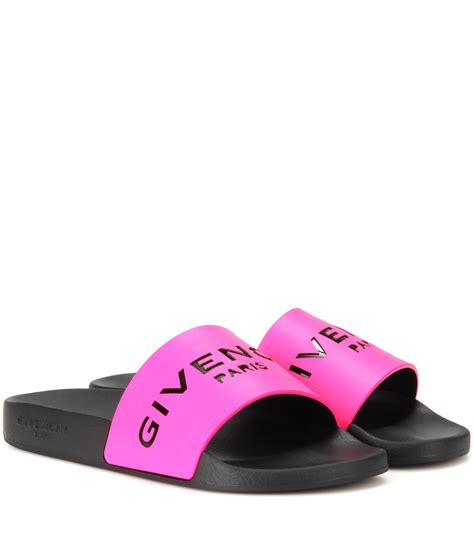 givenchy fuschia slide|Givenchy sandals size 35.